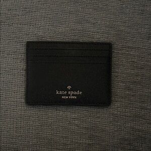 Kate Spade Elegant Black Card Holder